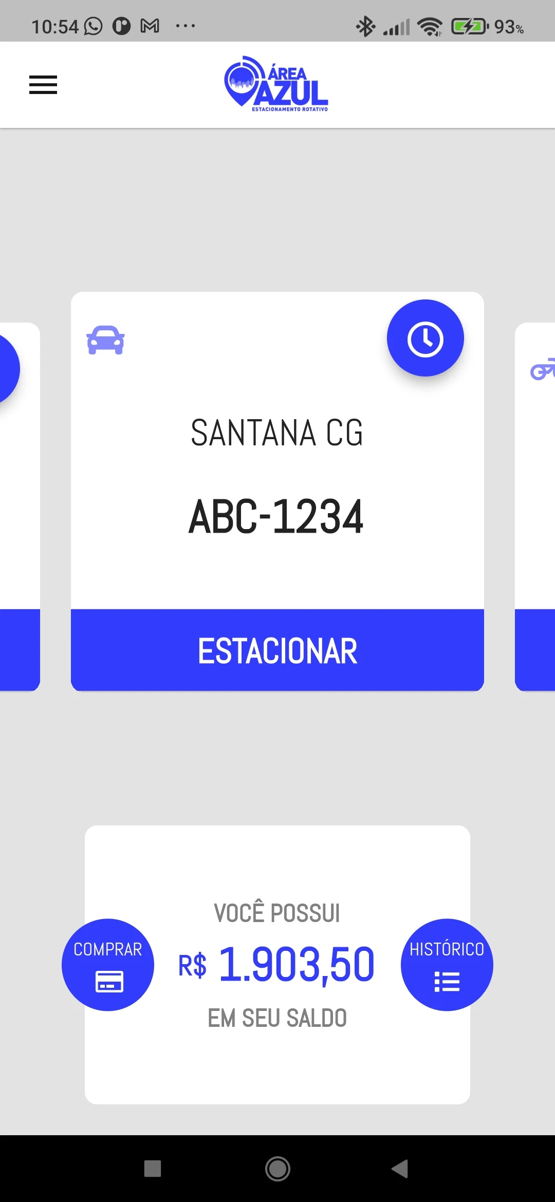 Área Azul Itaperuna Plus screenshot